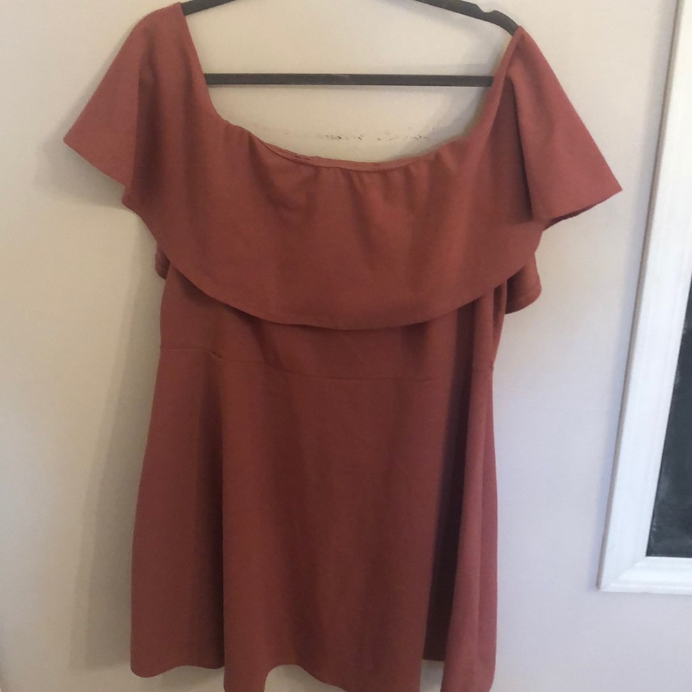 Pink Off Shoulder Dress